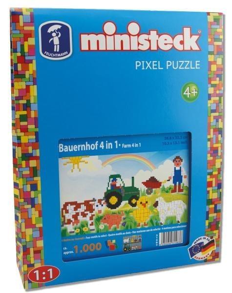 Feuchtmann - 37583 - ministeck Boerderij (Knutselpakketten), Kinderen en Baby's, Speelgoed | Educatief en Creatief, Knutselen