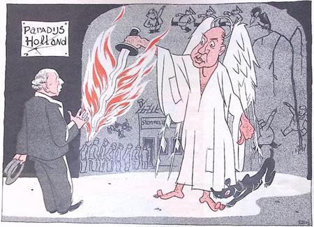 Lord Cecil mag in Nederland niet spreken (lijst optie), Antiek en Kunst, Kunst | Litho's en Zeefdrukken, Verzenden