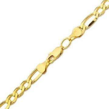 Ketting - 14 karaat Geel goud - Figaro-ketting, Sieraden, Tassen en Uiterlijk, Antieke sieraden