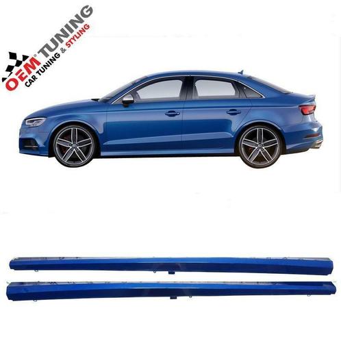 AUDI A3 S3 S line Sideskirts | SEDAN 8V | LY5Q  sepang blue, Auto-onderdelen, Carrosserie en Plaatwerk, Nieuw, Audi, Ophalen of Verzenden