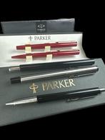 Parker - 2 pens Jotter, 2 rolerball & 1 Fountain Pen -, Nieuw