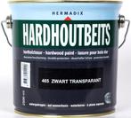 Hermadix Hardhoutbeits Zwart Transparant 465 2,5 liter