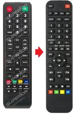 Vervangende Blaupunkt RMC/CBU/0023N afstandsbediening, Verzenden, Nieuw