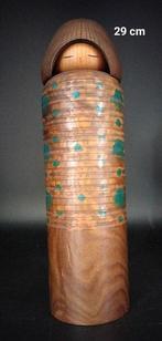 Beeldje - mooie ZELDZAME Kokeshi getiteld Midori gemaakt