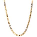 Gouden fantasie collier 14 krt, Sieraden, Tassen en Uiterlijk, Kettingen, Ophalen of Verzenden, Nieuw