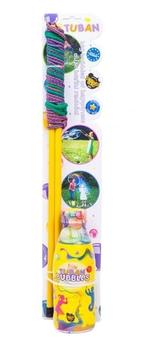 Tuban Mega bellenblaas toverstok - vorm lach + 400 ml vlo..., Verzenden, Nieuw, Knutselen