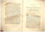 Bandello Matteo. - Le Novelle licenziose del Bandello - 1791, Antiek en Kunst