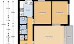 Te Huur 3 Kamer Appartement Zuidervaart In Zaandam, Huizen en Kamers, Direct bij eigenaar, Noord-Holland, Zaandam, Appartement