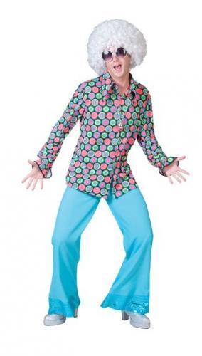 Disco overhemd voor heren - Jaren 70 disco kleding, Kleding | Heren, Carnavalskleding en Feestkleding, Ophalen of Verzenden