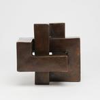 sculptuur, Very Heavy Cubist Sculpture - The Endless Knot, Antiek en Kunst