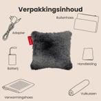 2dekans | Auronic - Warmtekussen Teddy - 45x45 - Antraciet, Ophalen of Verzenden, Zo goed als nieuw
