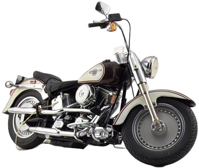 Franklin Mint 1:10 - Modelauto - Harley-Davidson Fat Boy -, Hobby en Vrije tijd, Modelauto's | 1:5 tot 1:12