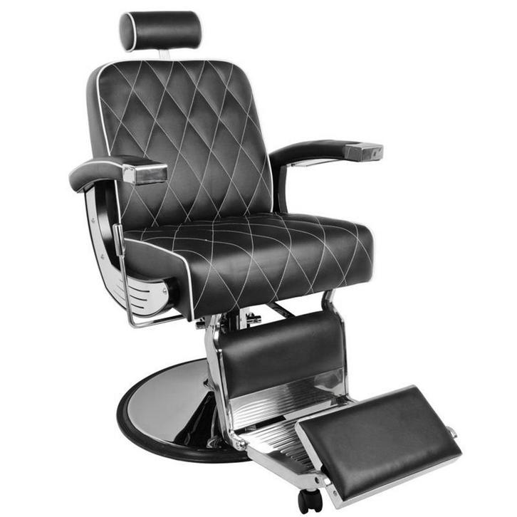 Gabbiano Professional Barber Chair Imperial Black – Luxe, Huis en Inrichting, Stoelen, Ophalen of Verzenden