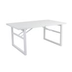 *WOONWINKEL* Lavis Alure Tuintafel Aluminium 160 Wit, Verzenden, Nieuw