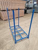Stapelrek 1395x800xH1500mm blauw, gebruikt, Ophalen of Verzenden
