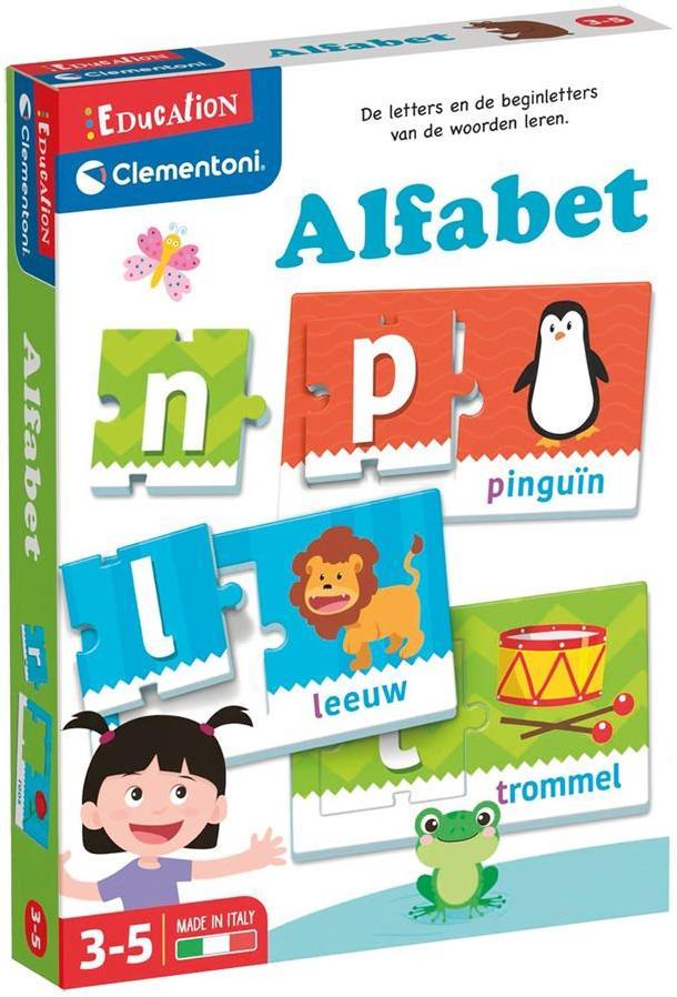 Leerspel - Alfabet | Clementoni - Educatieve spellen, Kinderen en Baby's, Speelgoed | Educatief en Creatief, Nieuw, Verzenden