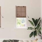 vidaXL Raambuiten & Gordijnen met gordijnen Bruin 60 x 160, Huis en Inrichting, Verzenden, Nieuw, Bruin