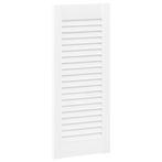 Witte Louvre Kastdeur 61,5x29,5 - Tweedekansje - Luchtig..., Ophalen of Verzenden, Nieuw