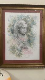 Renzo Vespignani (1924-2001) - La bambina, Antiek en Kunst