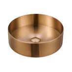 Waskom Felipo 40x40x12cm Copper inclusief afvoerplug, Doe-het-zelf en Verbouw, Sanitair, Verzenden, Nieuw