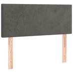 Hoofdbord 90x5cm - Donkergrijs Fluwelen Luxe - Retourdeal!, Huis en Inrichting, Verstelbaar, 90 cm, Klassiek, Nieuw