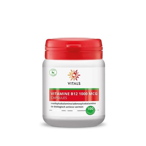 Vitamine B12 capsules -1000 mcg (Methyl- en, Sport en Fitness, Gezondheidsproducten en Wellness, Nieuw