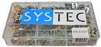 speednut geelverzinkt Systec assortiment doos 9-vaks, Nieuw