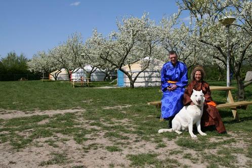 YURT Overnachten  in een Mongoolse Yurt, Vakantie, Vakantiehuizen | Nederland, Dorp, Gelderland en Veluwe, Aan meer of rivier