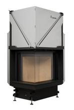 Inbouw Houtkachel Quattro 50 Links Glas Premium Edition, Huis en Inrichting, Verzenden, Nieuw