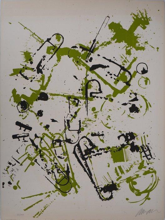 Fernandez Arman (1928-2005) - Accumulation en noir et vert, Antiek en Kunst, Antiek | Overige Antiek