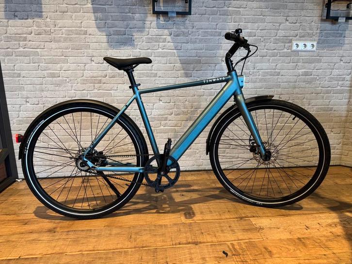 Demo-model: Tenways CGO600pro Blue L €1399, Fietsen en Brommers, Elektrische fietsen, 51 tot 55 cm, 50 km per accu of meer, Zo goed als nieuw