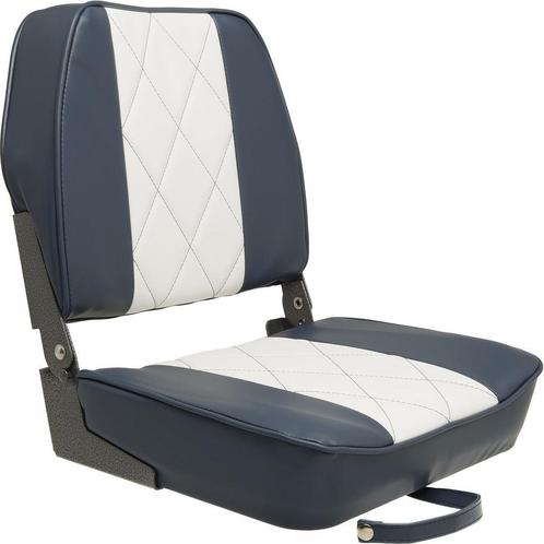Bootstoel Inklapbaar 48x41x49cm Navy Blauw-Wit, Watersport en Boten, Accessoires en Onderhoud, Ophalen of Verzenden
