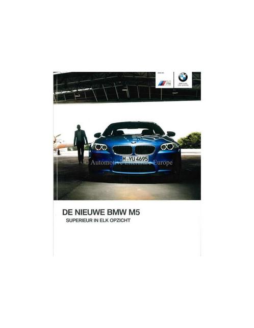 2012 BMW M5 BROCHURE NEDERLANDS, Boeken, Auto's | Folders en Tijdschriften, BMW