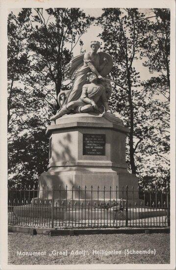 HEILIGERLEE - Monument Graaf Adolf Heiligerlee (Scheemda), Verzamelen, Ansichtkaarten | Nederland, Verzenden