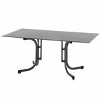 Siena Garden Sola klaptafel staal/antraciet, Tuin en Terras, Ophalen of Verzenden, Nieuw, Rechthoekig, Overige materialen