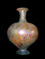 Oud-Romeins - Galloromaanse glazen fles - prachtige