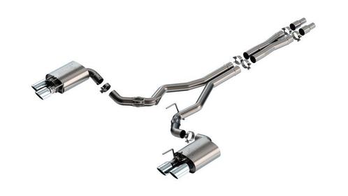 Borla 2024 Ford Mustang GT 5.0L V8 w/ Active Exhaust ATAK, Auto-onderdelen, Uitlaatsystemen, Ophalen of Verzenden
