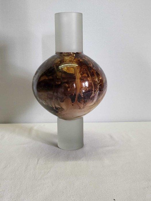 Vase contemporain en verre soufflé – Travail de verrier, Antiek en Kunst, Antiek | Glas en Kristal