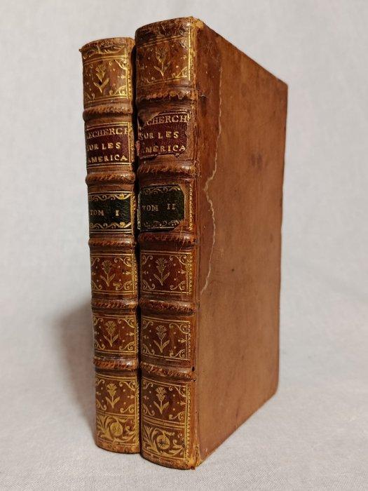 ( PAUW DE Cornelius ) - Recherches philosophiques sur les, Antiek en Kunst, Antiek | Boeken en Bijbels