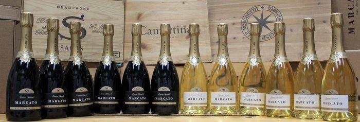 Marcato, Marcato, Lessini Durello 60 mesi Pas Dosè x6 & 60, Verzamelen, Wijnen