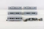 Günther (?) H0 - Modeltram (5) - Witmetalen kappen en twee, Nieuw