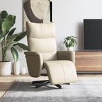 vidaXL Fauteuil verstelbaar met voetensteun kunstleer, Huis en Inrichting, Fauteuils, Verzenden, Nieuw
