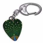 Plectrum ketting of sleutelhanger van een Pauw, Ophalen of Verzenden, Nieuw