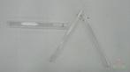 Reageerbuisjes test tube glas 2 gaatjes 15 cm ø1.5 set 12, Ophalen of Verzenden, Nieuw