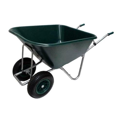 Kruiwagens Volume Kruiwagen 250L Samson PE Kunststof Dubb..., Doe-het-zelf en Verbouw, Transportwagens, Nieuw, Ophalen of Verzenden