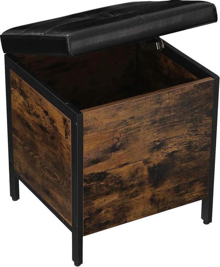 Songmics LSB50BX zitbank met opbergruimte van €69 voor €45, Huis en Inrichting, Overige Huis en Inrichting, Nieuw, Ophalen of Verzenden