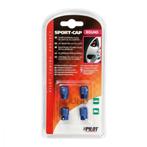 Lampa Round geanodiseerd aluminium ventieldopjes 4 stuks, Auto diversen, Ophalen of Verzenden, Nieuw