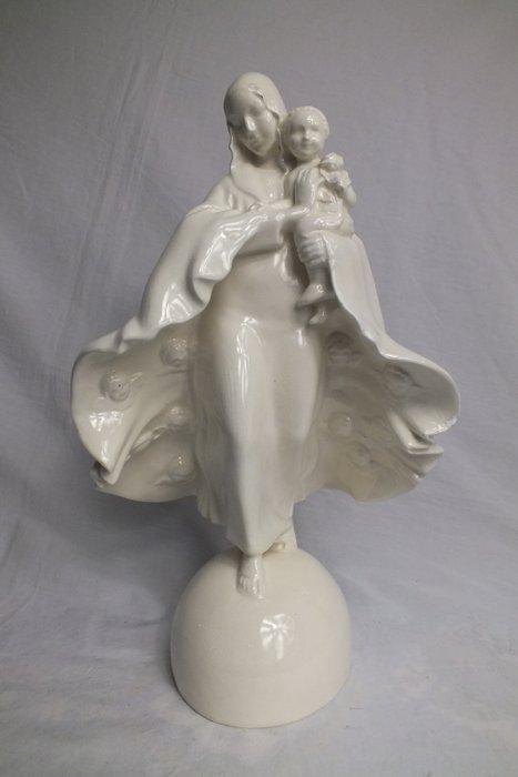 Ida Schwetz-Lehmann (1883-1971) - sculptuur, Madonna met, Antiek en Kunst, Kunst | Niet-Westerse kunst