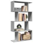 vidaXL Kamerscherm / boekenkast 4-laags 70x24x129 cm hout, Verzenden, Nieuw, Overige houtsoorten