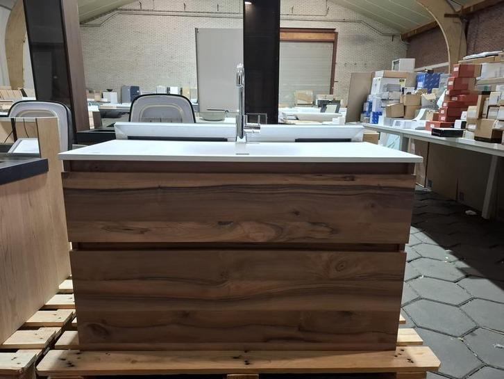 Badmeubel Böhmer Advance, almond, Huis en Inrichting, Badkamer | Badkamermeubels